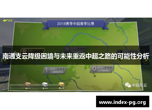 南通支云降级困境与未来重返中超之路的可能性分析