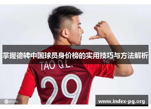 掌握德转中国球员身价榜的实用技巧与方法解析