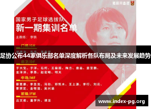 足协公布44家俱乐部名单深度解析各队布局及未来发展趋势