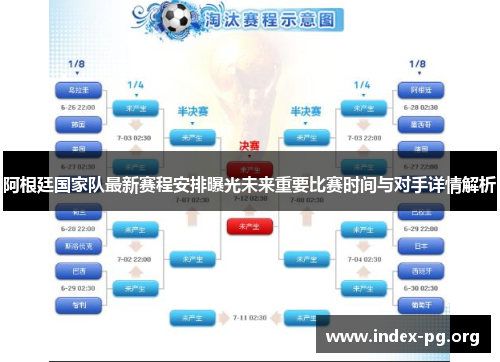 阿根廷国家队最新赛程安排曝光未来重要比赛时间与对手详情解析