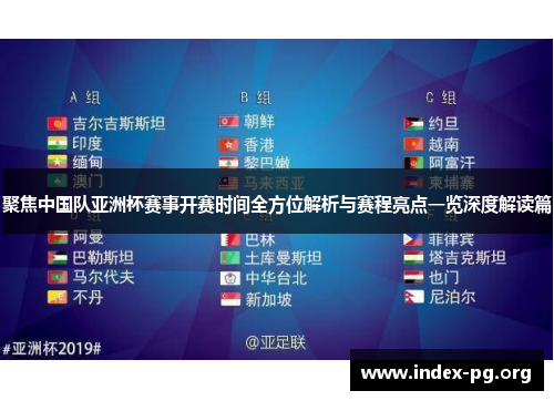 聚焦中国队亚洲杯赛事开赛时间全方位解析与赛程亮点一览深度解读篇 聚焦中国队亚洲杯赛事开赛时间全方位解析与赛程亮点一览深度解读篇